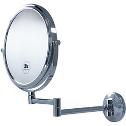 CROWN 41900-001 BELLA Επιτοίχιος στρογγυλός καθρέπτης Διαστάσεις :290 x O 200 mm