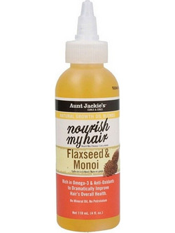Aunt Jackie's Curls Flaxseed & Monoi Ξηρό Λάδι Μαλλιών για Επανόρθωση 118ml