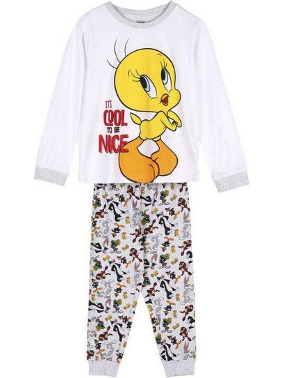 Πιτζάμα Παιδικά Looney Tunes Γκρι