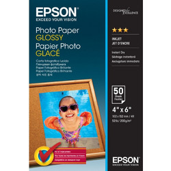 Γυαλιστερό Φωτογραφικό Χαρτί Epson C13S042547 Brillo (10 x 15 cm)