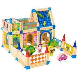 Σετ Ξύλινα Τουβλάκια Ecotoys MA429