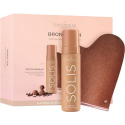 Cocosolis Instant Weekend Self Tan Mousse Medium Σώματος 200ml + Glove