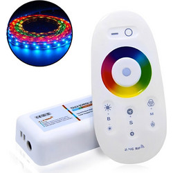 Ασύρματο RGB Controller Αφής RF για LED Ταινίες DC12V - 24V 18A