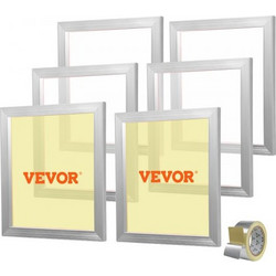 Σετ Μεταξοτυπίας VEVOR με Πλαίσιο 18x20in 160 Δίχτυ 6τμχ SYKJD61601820YSYRV0