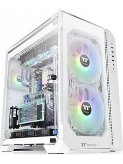 Thermaltake View 51 TG ARGB Snow Gaming Full Tower Κουτί Υπολογιστή RGB με Πλαϊνό Παράθυρο