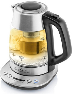 ETA Crystela Premium 915390000 Γυάλινος Βραστήρας 1.5lt 2200W με Ρύθμιση Θερμοκρασίας