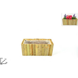 Ζαρντινιέρα Ξύλινη 12x13x28cm