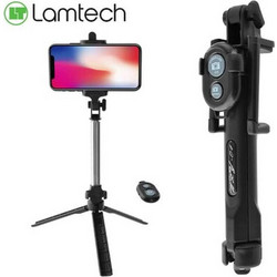 Lamtech Tripod Selfie Stick Black