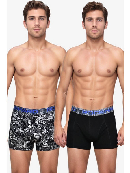 Boxer Ανδρικό Σετ 2Pack R7050 - ΠΟΛΥΧΡΩΜΟ