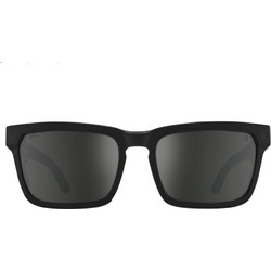 SPY Helm 6700000000140 Ανδρικά Γυαλιά Ηλίου Τετράγωνα Κοκάλινα Μαύρα με Μαύρο Καθρέπτης Φακό