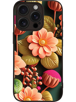 Θήκη Sonique 3D Flower Series για Apple iPhone 16 Pro Σομόν