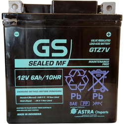 GS Μπαταρία Μοτοσυκλέτας GTZ7V 6Ah