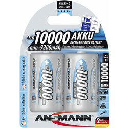 Ansmann Rechargeable D 9300mAh 10τμχ