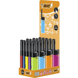 Bic Αναπτήρας Ηλεκτρονικός J38- Mini Candle 20 τεμ