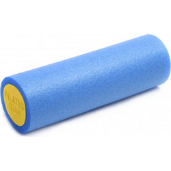 Yogistar Block - Pilates Roller - blue/yellow 45 x 15 cm