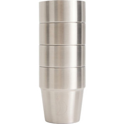 Chilly's Σετ Ανοξείδωτα Ποτηράκια Stackable Cups 4τμχ