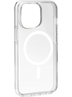 Mag Back Cover Σιλικόνης Μαγνητικό Διάφανο (iPhone 15 Pro)