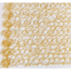 ΦΡΑΧΤΗΣ PVC, ΧΡΥΣΟΣ ΜΕ GLITTER, 1x10cm (ΤΙΜΗ ΑΝΑ ΜΕΤΡΟ) (10μ.)