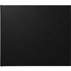 Βιβλίο Eυχών Smythson Large Leather Visitors Book Black