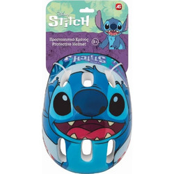AS Company Disney Stitch Παιδικό Κράνος Ποδηλάτου Πόλης Μπλε 5004-50273