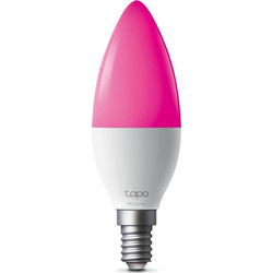 Tp-Link Smart Wi-Fi Candle Light Bulb, Multicolor (TAPO L430C) (TPTAPOL430C)