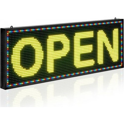 VEVOR Προγραμματιζόμενη Πινακίδα LED P10 Πολύχρωμη YPGDGGP40X14IBSC9001V2