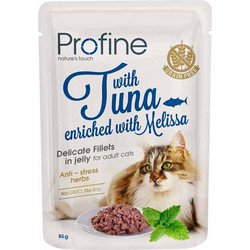 Profine Adult Delicate Fillets with Tuna & Melissa in Jelly 85gr