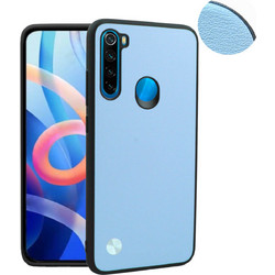 Bodycell Vegan Cover Xiaomi Redmi Note 8 / Note 8 2021 Θήκη Light Blue