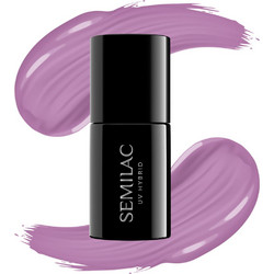 Semilac UV Hybrid 010 Pink & Violet Ημιμόνιμο Βερνίκι Νυχιών 7ml