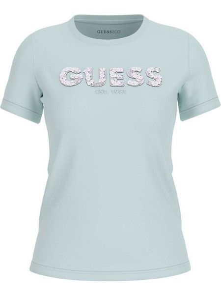 Guess Γυναικείο T-shirt Misty Teal W5GI17J1314-A72C