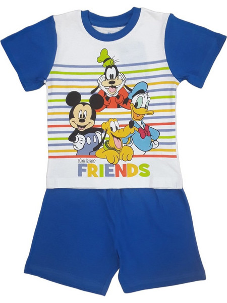 Πιτζάμα Καλοκαιρινή Disney Friends Light Blue 8010356