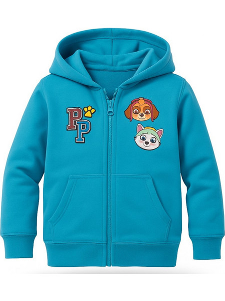 Ζακέτα Φούτερ με Κουκούλα Paw Patrol Mint 8020200