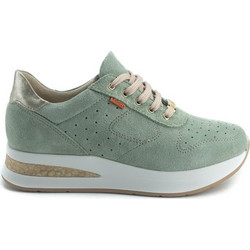 Ragazza Γυναικεία Sneakers Flatforms Πράσινο Mint 0228