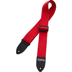 EPIPHONE ΖΩΝΗ ΚΙΘΑΡΑΣ COTTON GUITAR STRAP RED