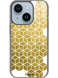 Gold Cubes Θήκη Κινητού Σχέδιο 50038 - iPhone, iPhone 14 Pro, Groove Case