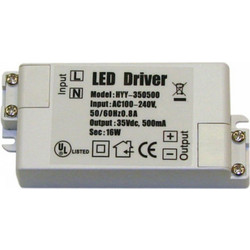 LED DRIVER HYY-470 16W max 470mA 35,0V DC (PLATE)