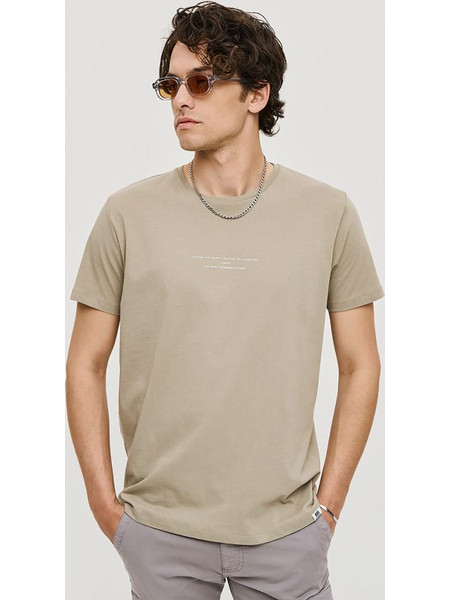 BROKERS T-SHIRT MOTO KHAKI