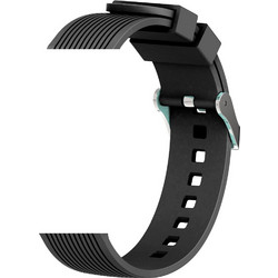 Devia Deluxe Sport Λουράκι Σιλικόνης Black (Universal 20mm)