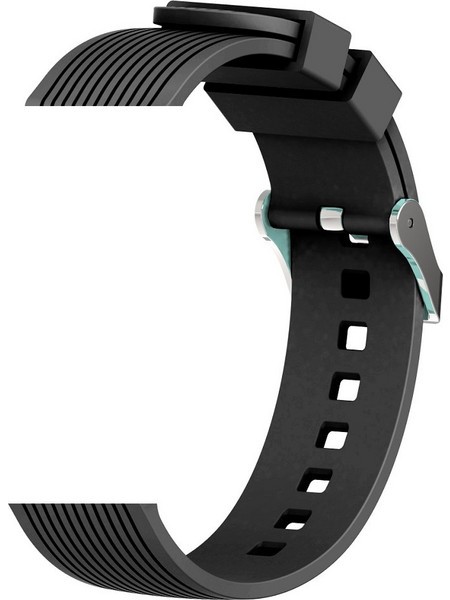 Devia Deluxe Sport Λουράκι Σιλικόνης Black (Universal 20mm)