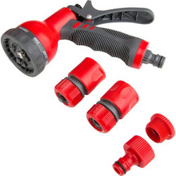 PROLINE kit πιστόλι νερού 99333, με ρακόρ & 2x ταχυσυνδέσμους, 4τμχ