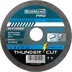 Bormann Pro BHT2225 Δίσκος Κοπής ΙΝΟΧ EXTΡΕΜΕ Φ125x1mm