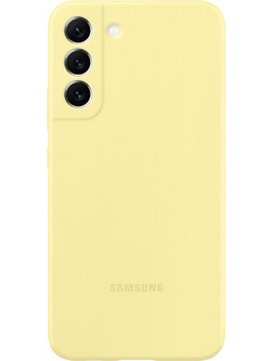 Samsung Silicone Back Cover Yellow (Galaxy S22+)