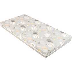 KikkaBoo Fantasia Plus Clouds Grey 60x120x6cm