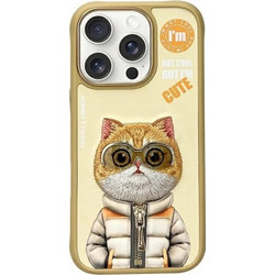 Nimmy Cool&Cute 2.0 Cat Θήκη iPhone 16 Pro Green