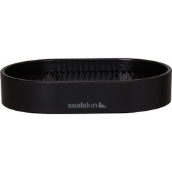 Σαπουνοθήκη Brave Soap Dish Black Sealskin (13,6x8,9x2,6) 1Τεμ