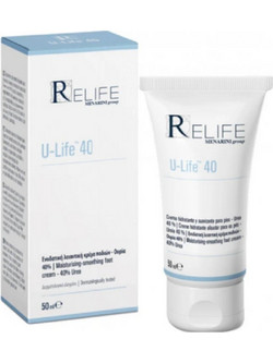 Menarini Relife U-Life 40 Ενυδατική Κρέμα Ποδιών 50ml