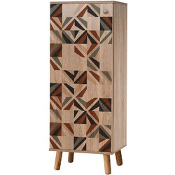 Hanah Home Παπουτσοθήκη Μοριοσανίδας Vegas M50xΠ38xY135cm 869VEL8611