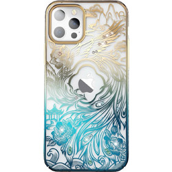 Kingxbar Phoenix Series Θήκη Gold and Blue (iPhone 14 Plus)