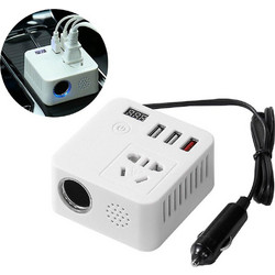 POERMASTER 22139 MULTI-FUNCTIONAL CAR INVERTER USB, 12/24V, 220V
