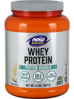 Now Sports Whey Vanilla Πρωτεΐνη Ορού Γάλακτος Γράμμωσης 907gr